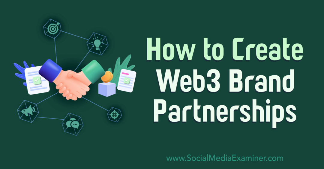 kako-stvoriti-web3-brend partnerstva-na-društvenim-medijima-ispitivač