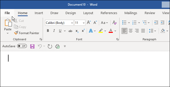 koristite mla format u programu Microsoft Word