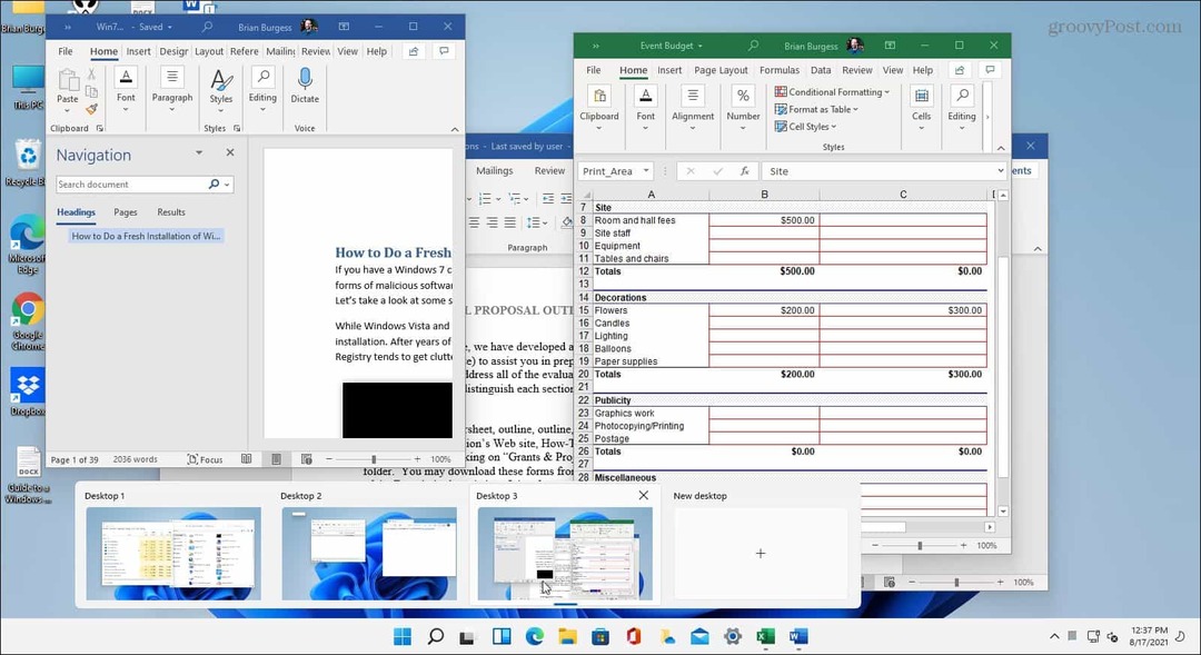 Kako koristiti virtualne radne površine u sustavu Windows 11