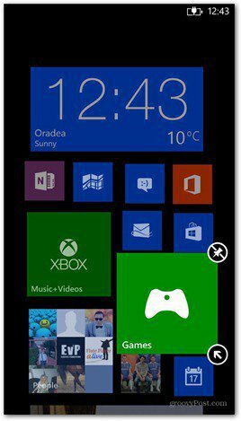 Windows Phone 8 prilagodite pločice 1