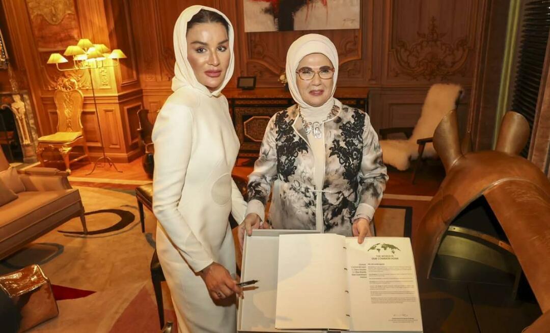 Prva dama Erdoğan sastala se sa Sheikhom Mozom, majkom katarskog emira Sheika Al Thanija