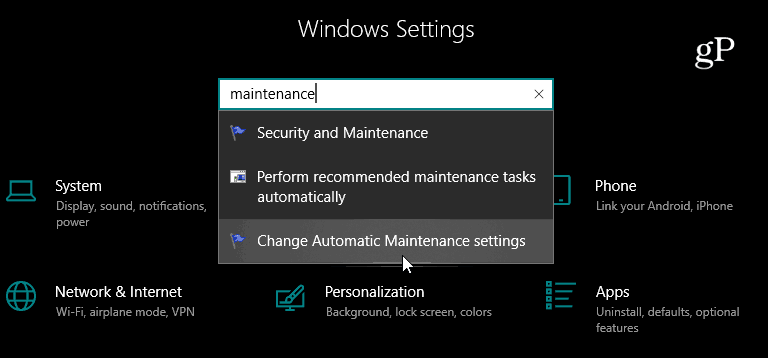 Aplikacija Postavke pretraživanja Windows 10