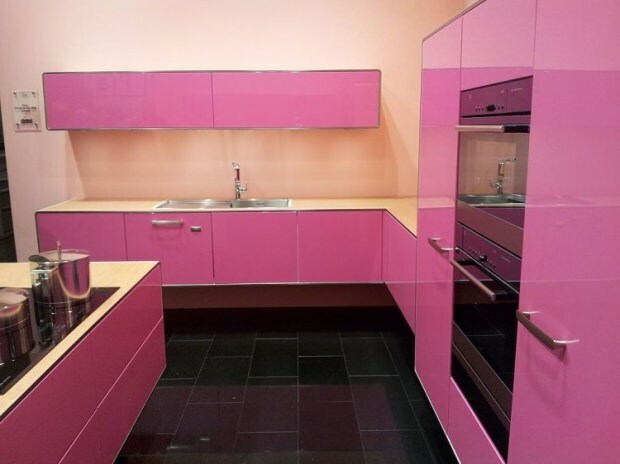 ideje za ukrašavanje ružičaste kuhinje