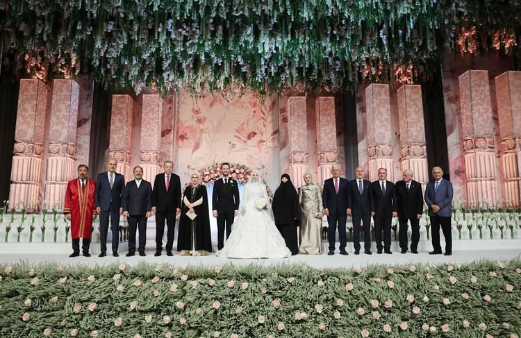 Ceremonija vjenčanja Osame Erdoğana, nećaka predsjednika Erdoğana