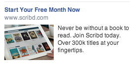 scribd facebook oglas