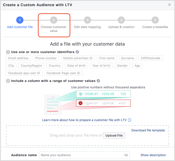 Facebook stvara LTV prilagođenu publiku