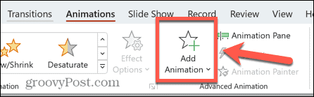 powerpoint dodati animaciju