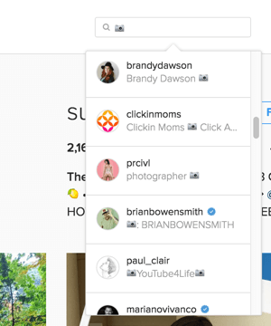 pretraživanje emoji instagrama