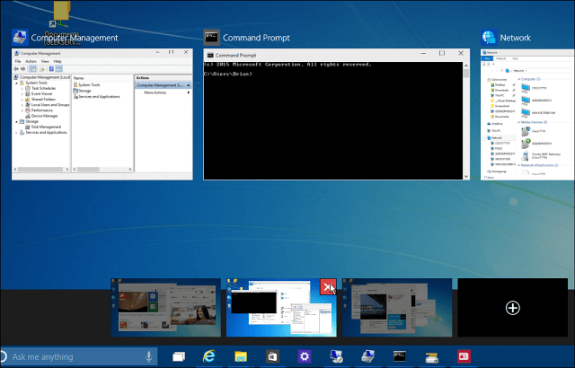 Zatvorite Windows 10 Virtual Desktop