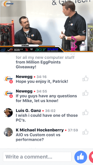 Na BlizzConu Newegg je domaćin prijenosa uživo na Facebooku o izradi računala spremnog za VR.