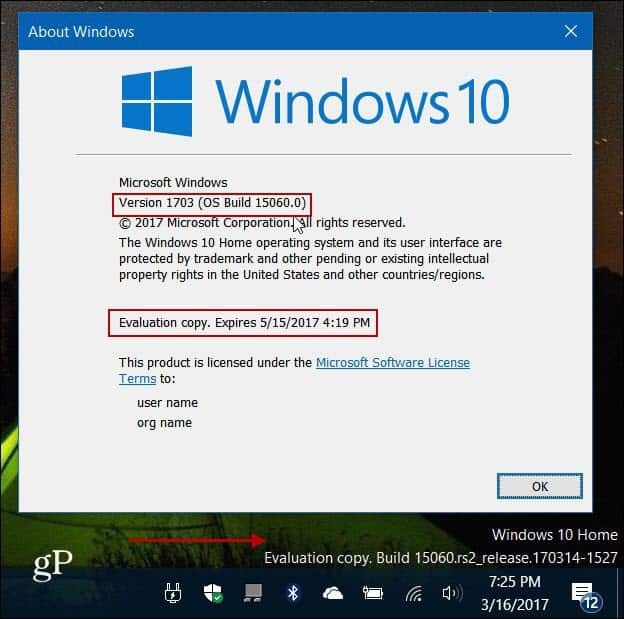 Windows 10 Creators ažuriraju Insider Build 15060 za PC sada dostupno