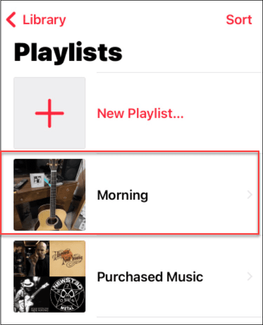 promijeniti sliku popisa za reprodukciju na Apple music