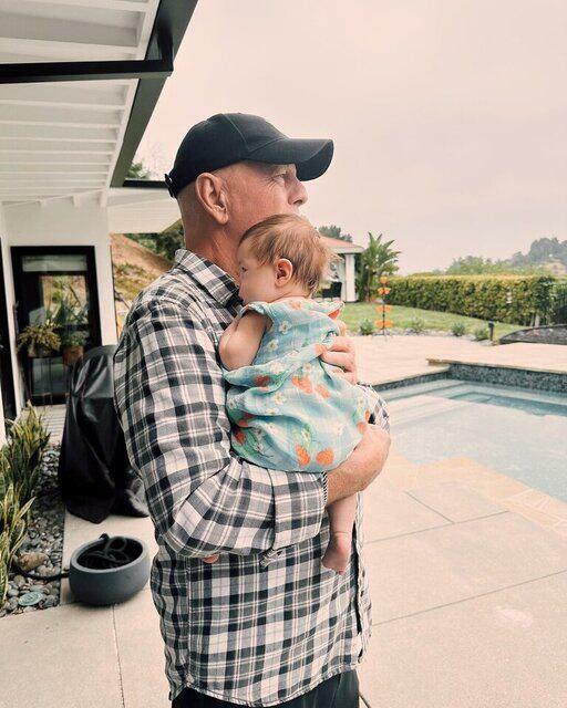 Bruce Willis i njegov unuk