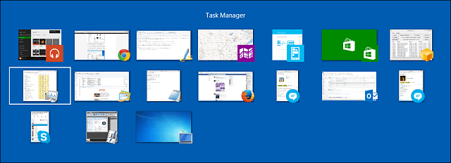Kako prebaciti zadatke u suvremeno sučelje sustava Windows 8.1