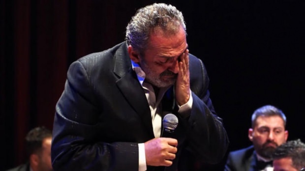 Yavuz Bingöl nije mogao suzbiti suze na pozornici