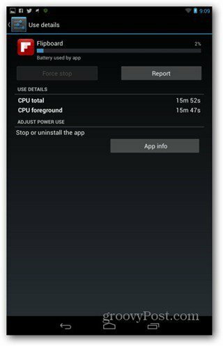 Podaci o aplikaciji Nexus 7