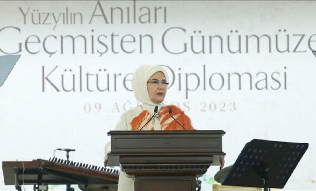Emine Erdoğan pridružila se Programu kulturne diplomacije: "Turska će uvijek biti na terenu"