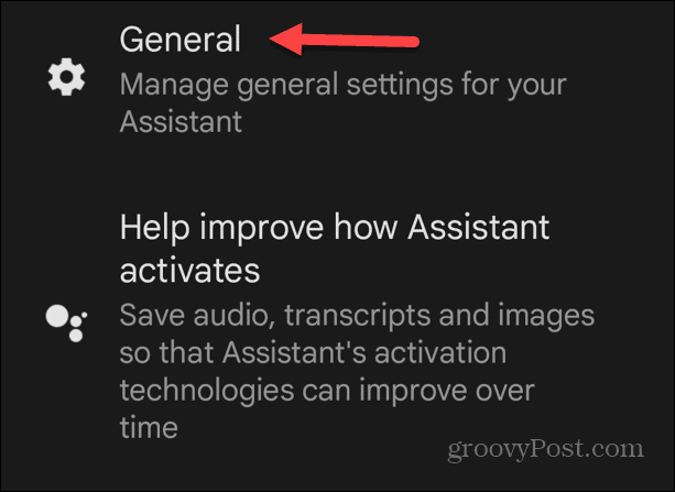 Onemogući Google Assistant