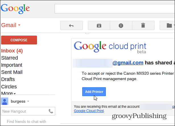 Kako dijeliti svoj pisač putem Google Cloud Print-a