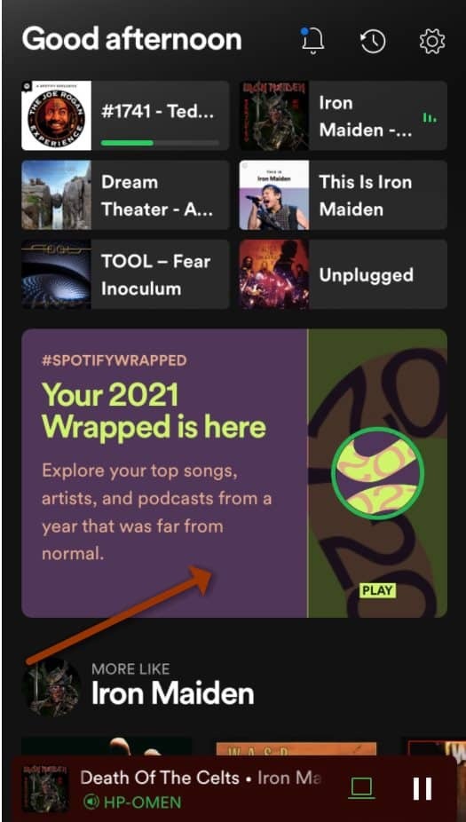 Pokrenite Spotify Wrapped