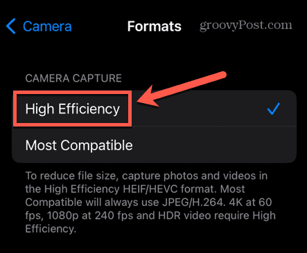 iphone fotografije visoke učinkovitosti