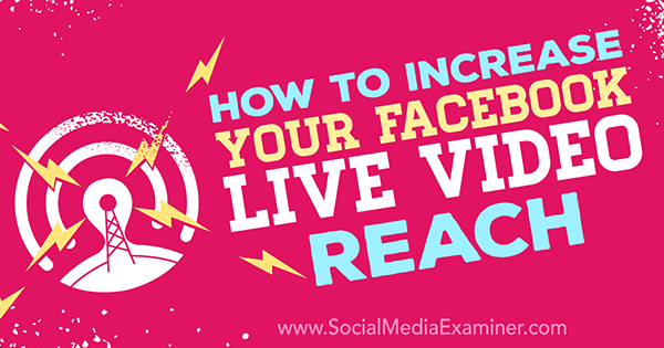 poboljšati facebook izvedbu video zapisa uživo