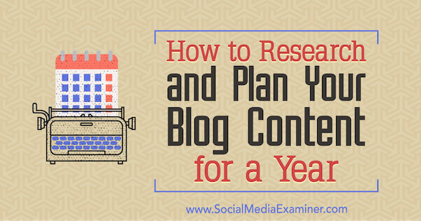 Kako istražiti i planirati sadržaj bloga na godinu dana: Ispitivač društvenih medija