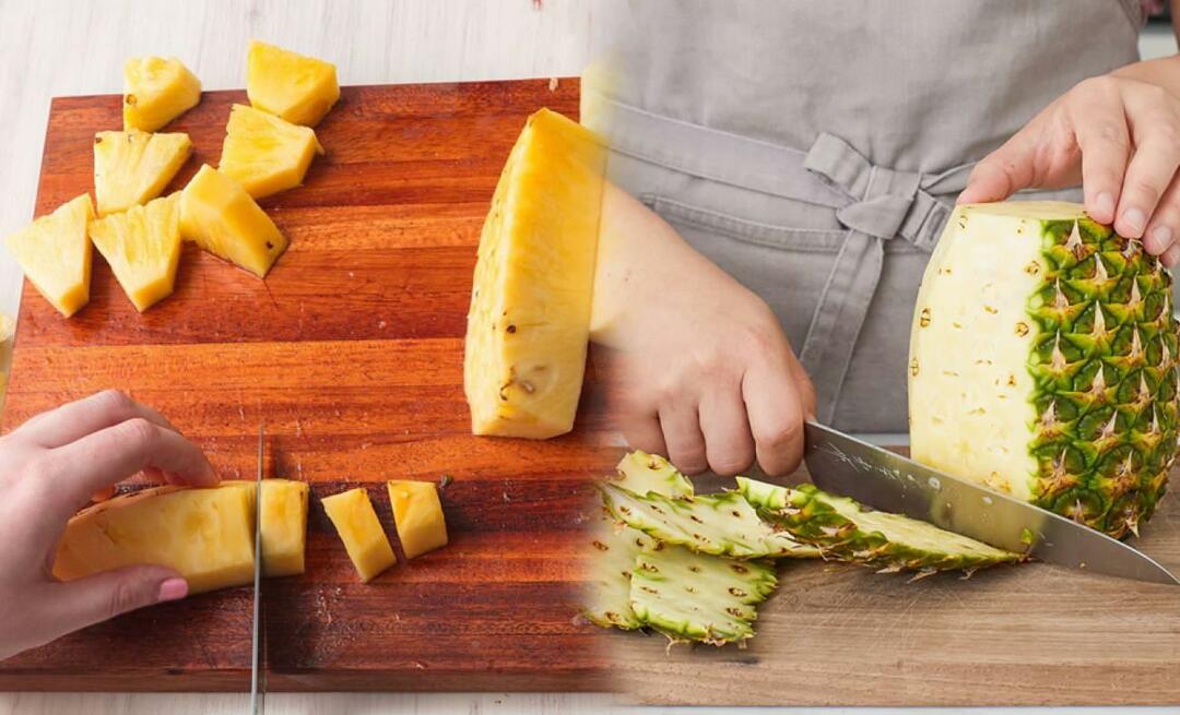 Kako najlakše oguliti ananas? Kako rezati ananas? Koje su metode guljenja ananasa