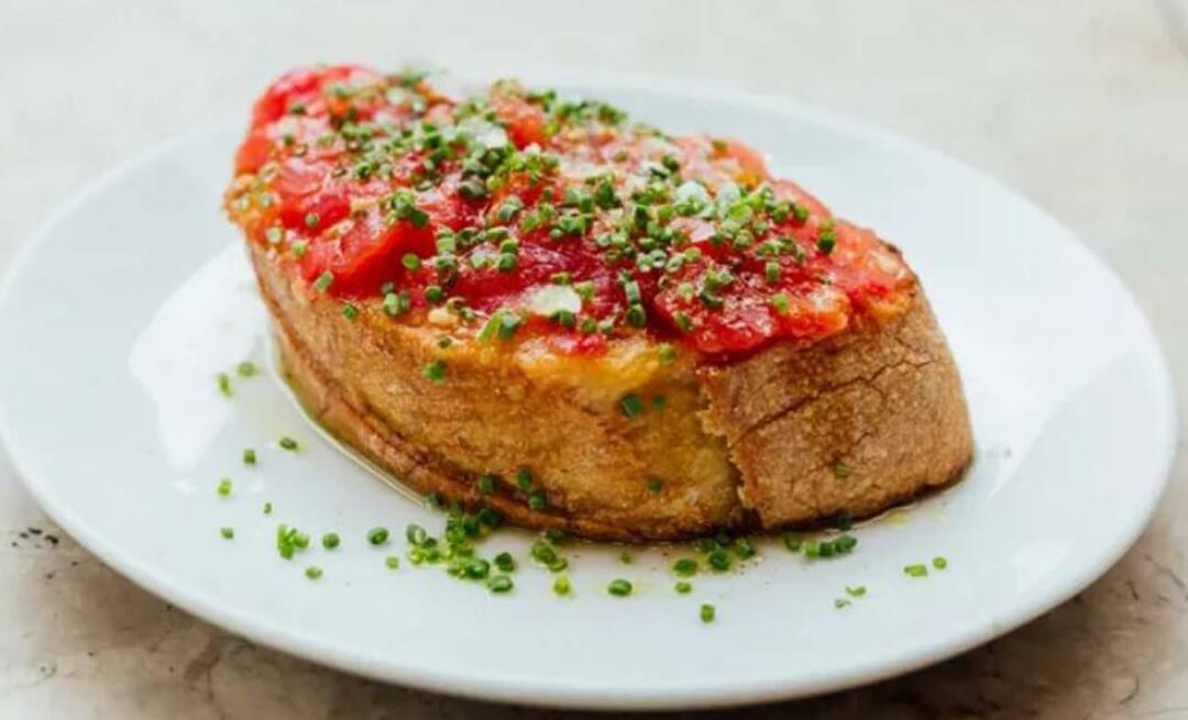 Kako napraviti pan con tomate? Recept za kruh s rajčicama