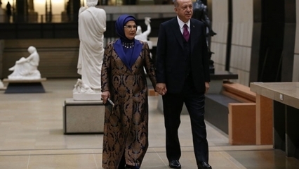 Osmanski detalj u haljini prve dame Erdogan!