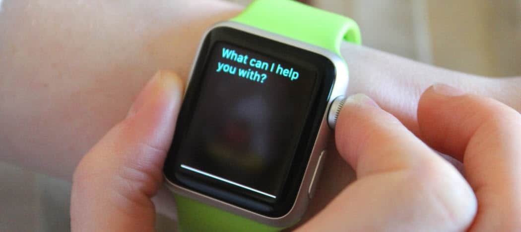 Kako koristiti Siri za pretraživanje na Apple Watchu