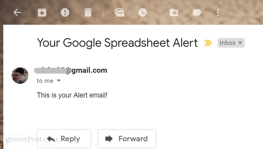 upozorenje putem e-pošte za google skripte