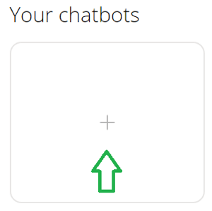 Pokrenite novi chatbot na Chatfuelu.
