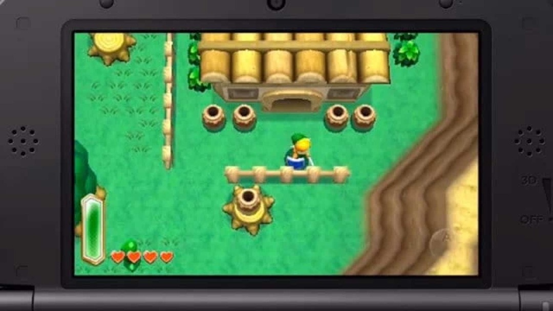 Nova igra Zelda 3DS