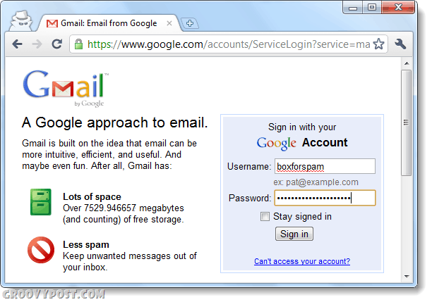 drugi se put prijavite u gmail koristeći anonimni sustav za višestruku prijavu na račun