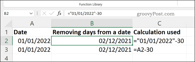 Uklanjanje dana iz datuma u Excelu