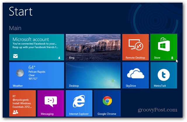 Kako ažurirati Windows 8 Apps