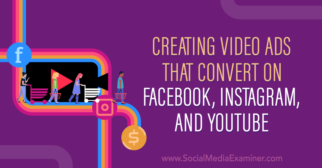 Izrada video oglasa koji se pretvaraju na Facebooku, Instagramu i YouTubeu s uvidima Matta Johnstona na podcastu za marketing na društvenim mrežama.