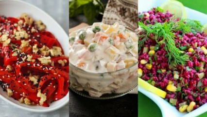 Različiti recepti za salatu 
