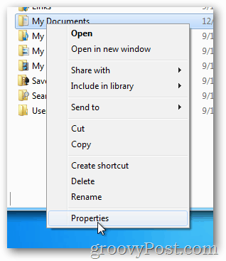 Svojstva datoteke sustava Windows 8