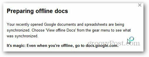 Google dokumenti offline 5