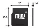 miniSD kartica