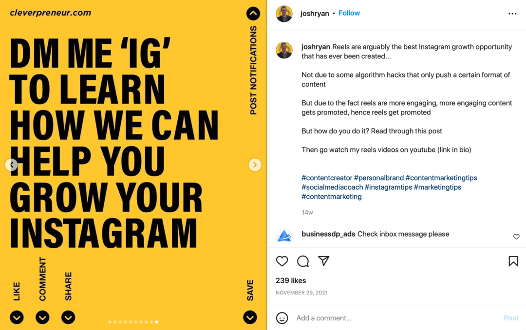 Uzgoj Instagrama koji slijedi koji pretvara: Ispitivač društvenih medija