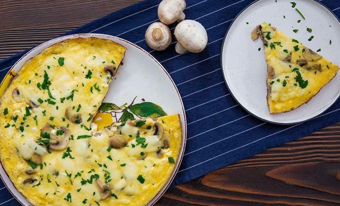 Kako napraviti omlet od gljiva? Praktičan i ukusan recept za omlet od gljiva za sahur