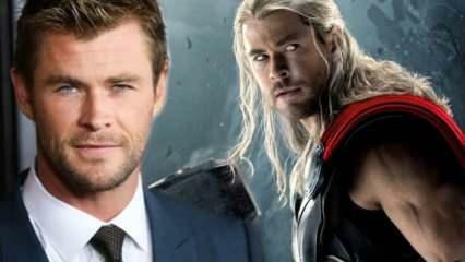 Pogledajte što Chris Hemsworth čini da postane Thor!