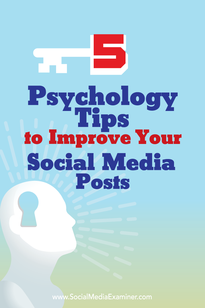 5 psiholoških savjeta za poboljšanje postova na društvenim mrežama: Ispitivač društvenih medija
