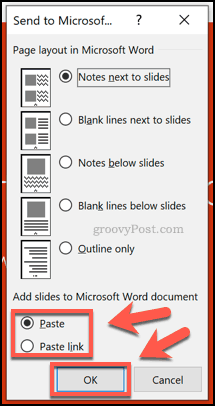 Opcije formatiranja brošura u programu PowerPoint