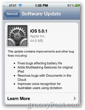 Apple objavljuje iOS 5.0.1 sa miješanim reakcijama