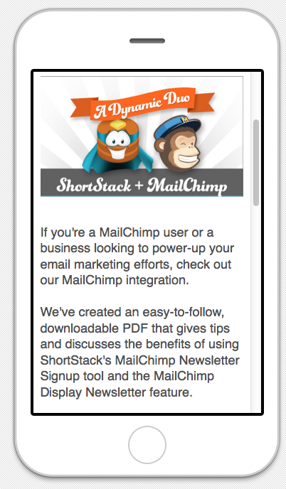 MailChimp mobilni marketing