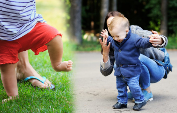 Vježbe hodanja za bebe
